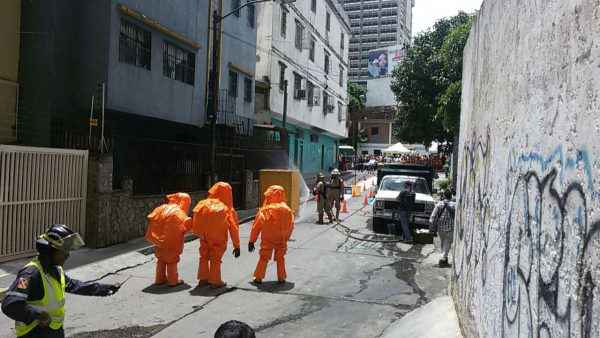 Simulación de Divisón de Materiales Peligrosos por fuga de gas